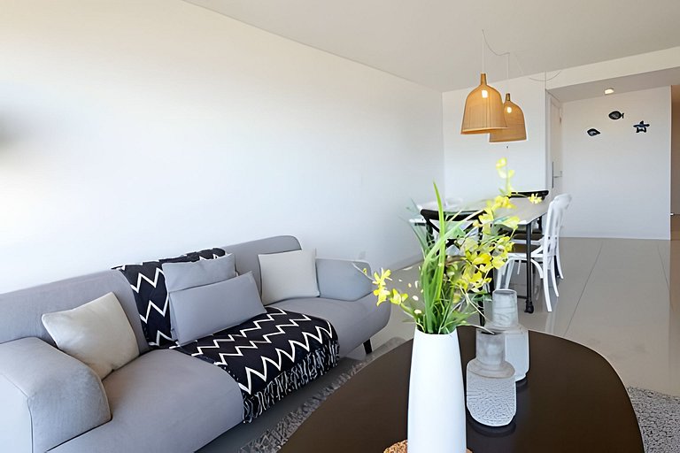 Wonderful apartment with sea view, Punta.