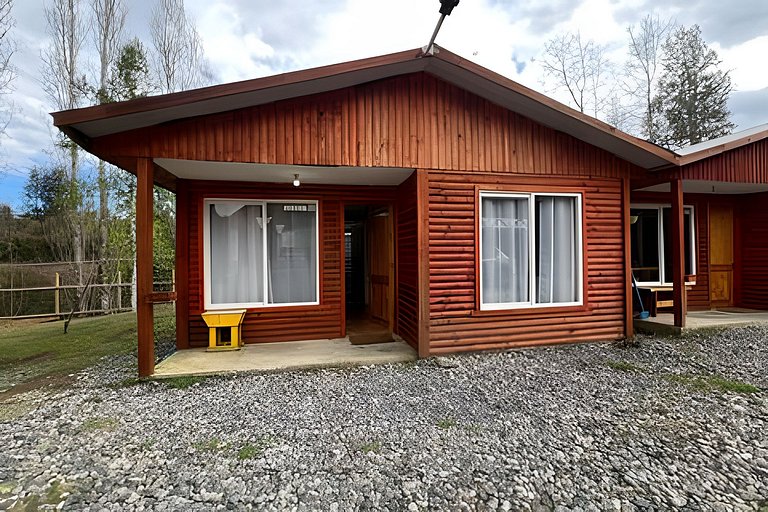 Family cabin in a gated complex, Licanray.
