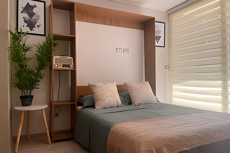 Apartment with excellent connectivity, Santiago Centro.
