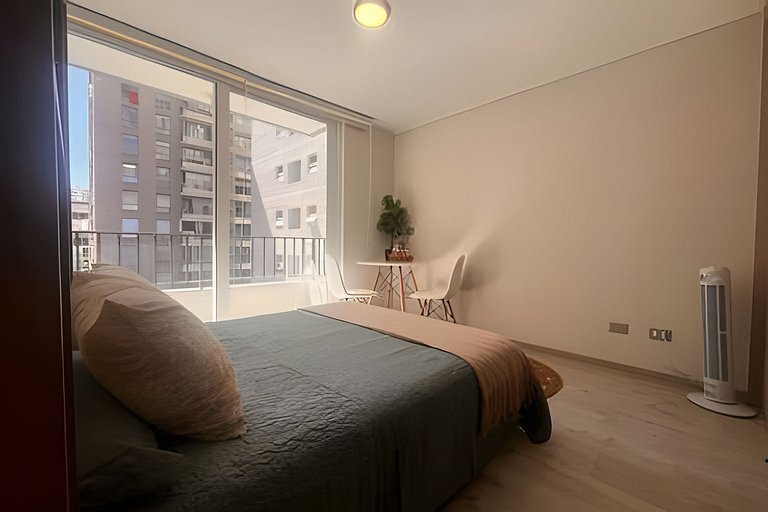 Apartamento com excelente conectividade, Santiago Centro.