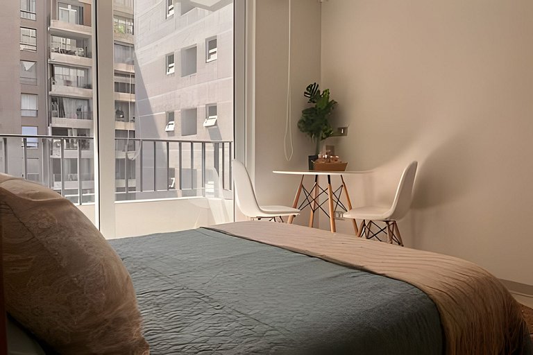 Apartamento com excelente conectividade, Santiago Centro.