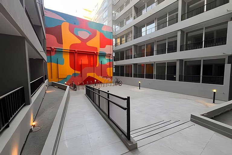 Dpto con excelente conectividad, Santiago Centro.