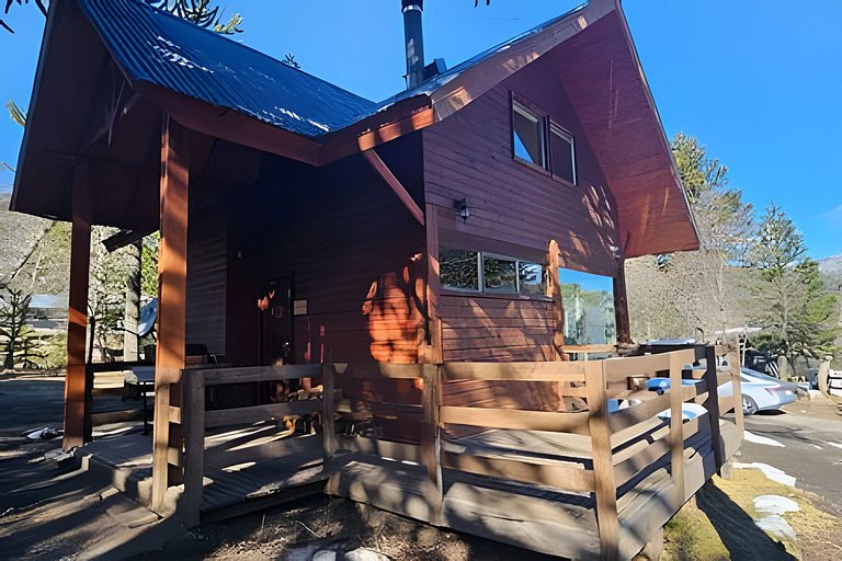 Incrível cabana familiar em Corralco.