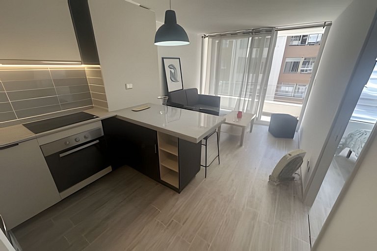 Departamento a minutos de Movistar Arena, Santiago Centro.