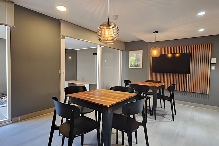 Apartment minutes from Movistar Arena, Santiago Centro.