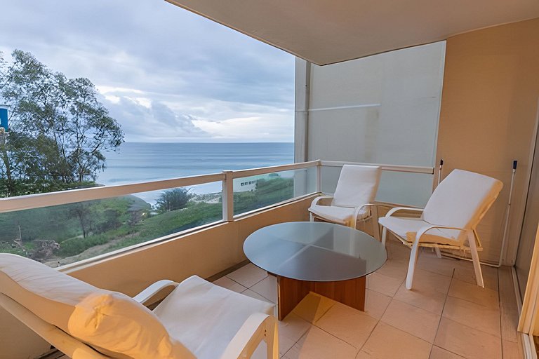 Cálido departamento con vista al mar, Horcón.