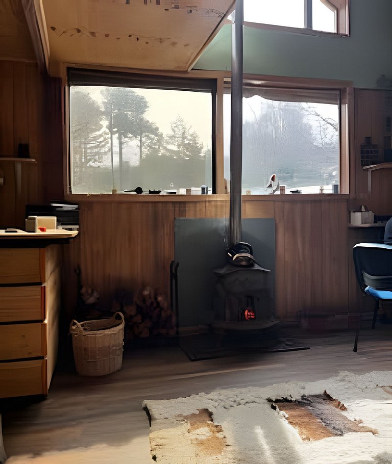 Room in "Volkano", mountain center, Corralco.