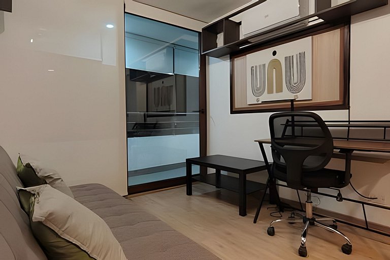 Apartment a few blocks from Plaza de Armas, Santiago Centro.