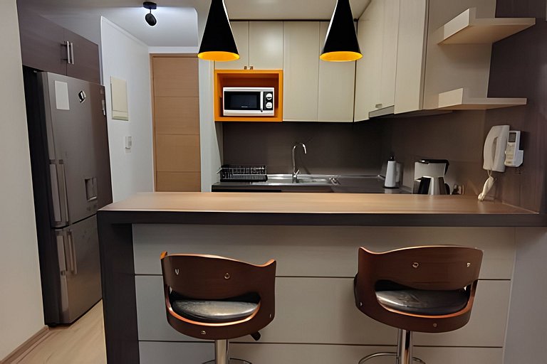 Apartment a few blocks from Plaza de Armas, Santiago Centro.