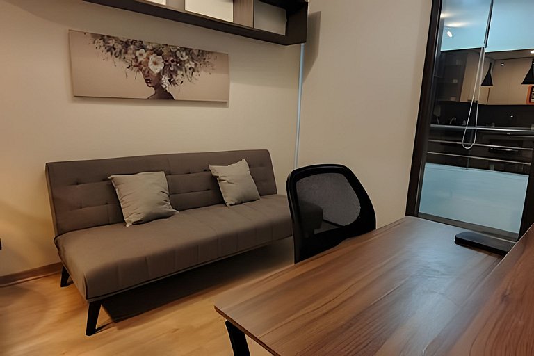Apartamento a poucos quarteirões da Plaza de Armas, Santiago