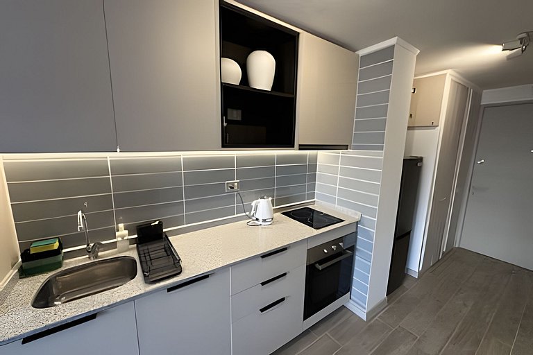 Apartment minutes from Movistar Arena, Santiago Centro.