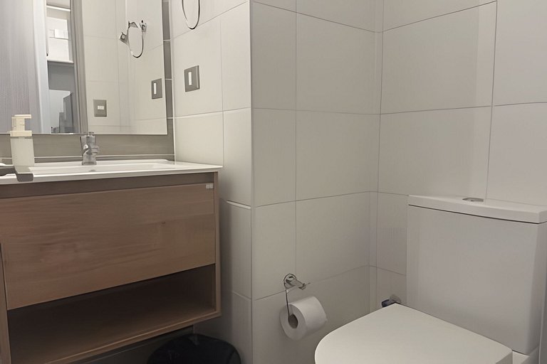 Apartment minutes from Movistar Arena, Santiago Centro.