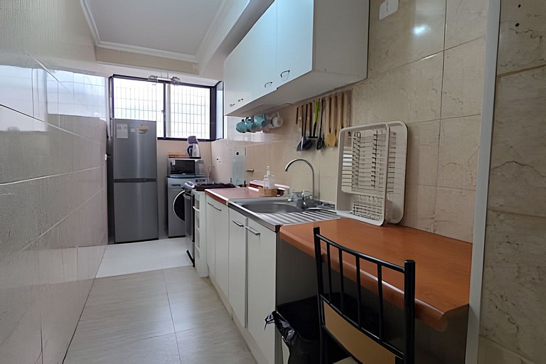 Apartment steps from Playa Brava, Iquique.