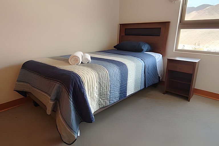 Apartamento de frente para o mar, Playa Brava, Iquique.
