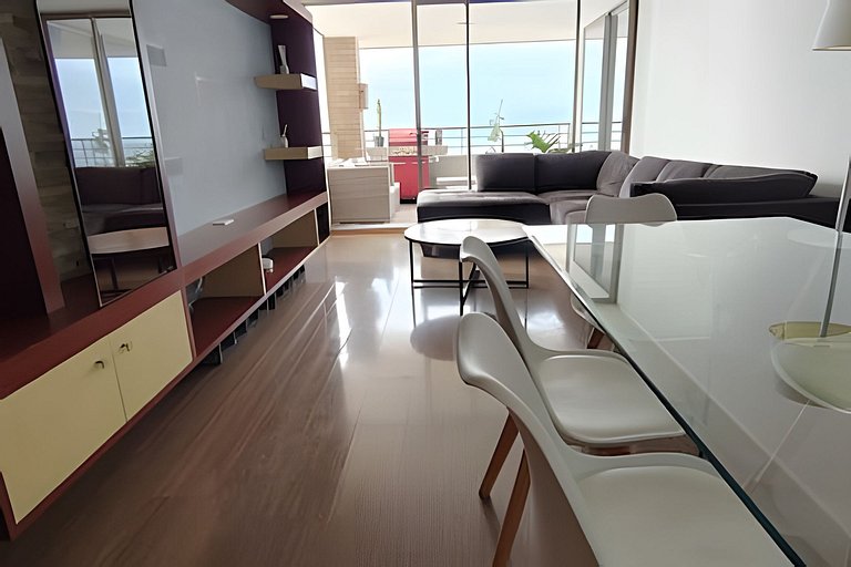 Apartamento de frente para o mar, Playa Brava, Iquique.