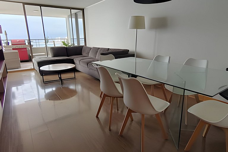Oceanfront apartment, Playa Brava, Iquique.