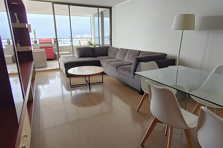 Departamento frente al mar, Playa Brava, Iquique.