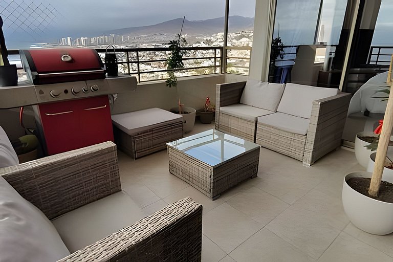 Oceanfront apartment, Playa Brava, Iquique.