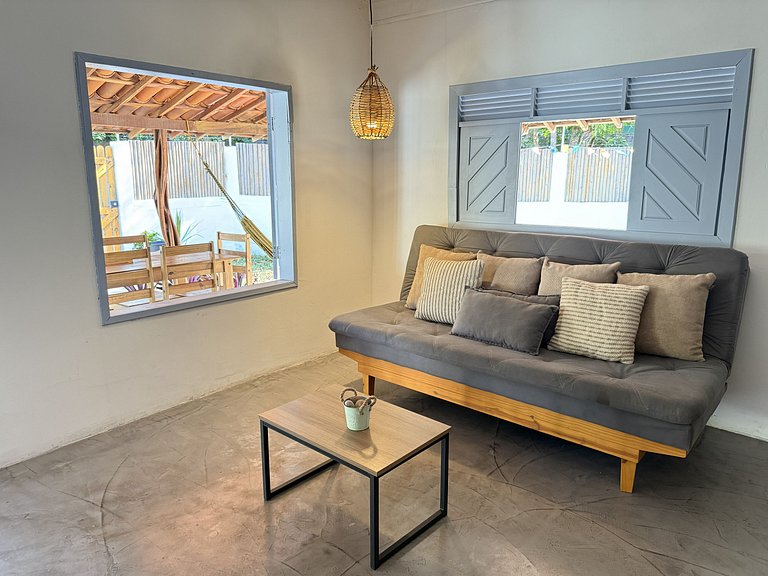 Casa com piscina em ambiente natural, Pipa.