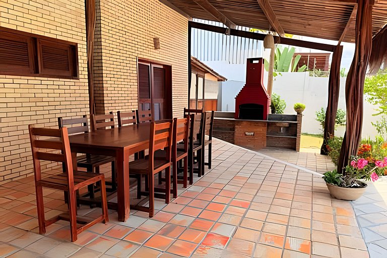 Casa con piscina y quincho en Tibau do Sul.