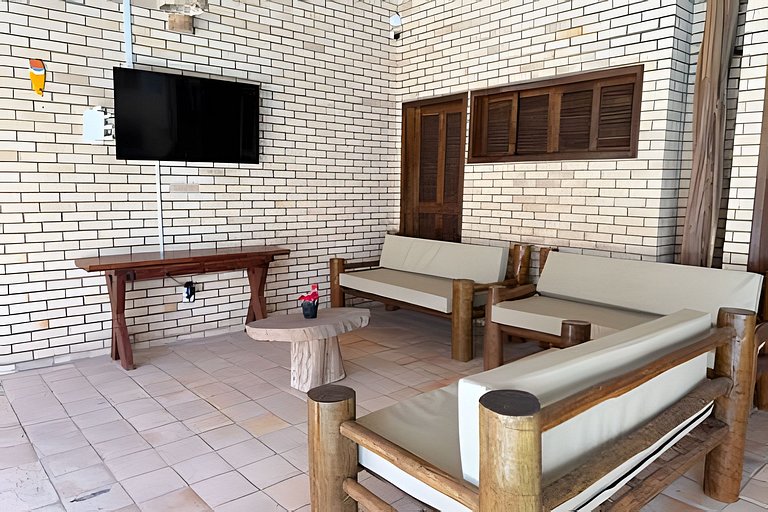 Casa con piscina y quincho en Tibau do Sul.