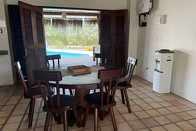 Casa con piscina y quincho en Tibau do Sul.