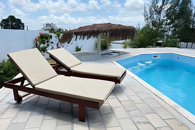 Casa con piscina y quincho en Tibau do Sul.
