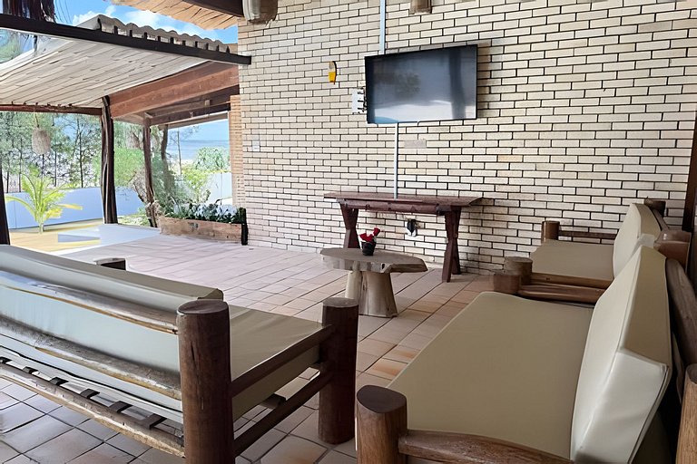 Casa con piscina y quincho en Tibau do Sul.