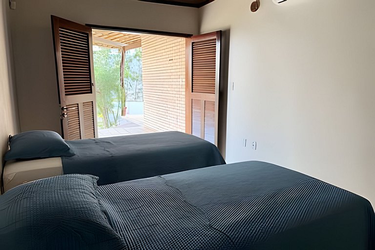 Casa con piscina y quincho en Tibau do Sul.