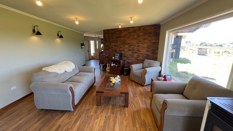 Increíble casa rural con áreas verdes