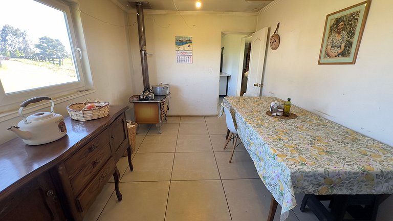 Increíble casa rural con áreas verdes