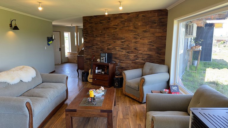 Increíble casa rural con áreas verdes