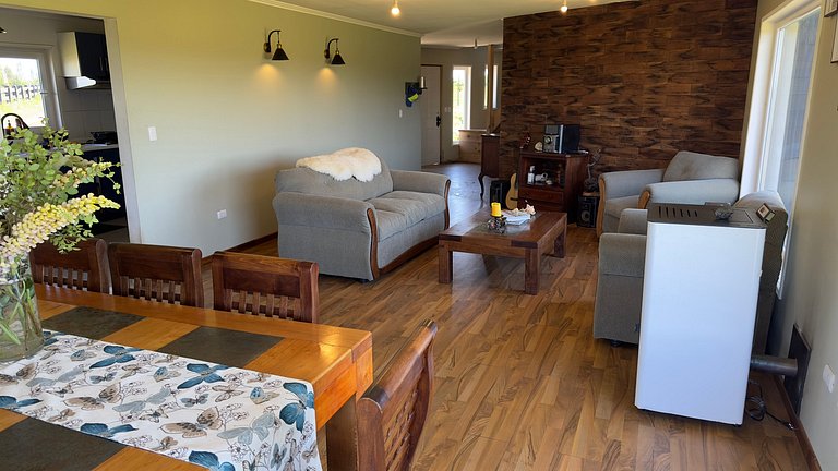 Increíble casa rural con áreas verdes