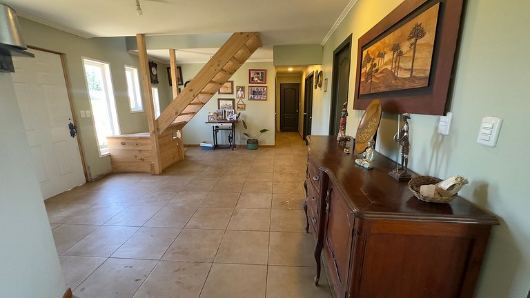 Increíble casa rural con áreas verdes