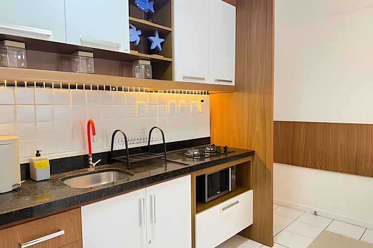 Oceanfront apartment, Ponta Negra