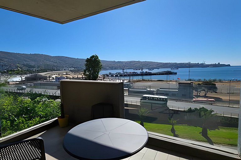 Increíble dpto en Muelle Baron, Valparaíso.