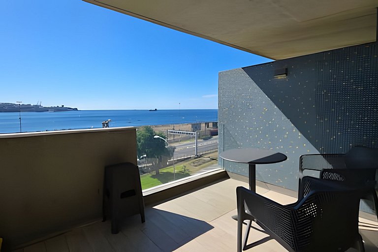 Incrível apartamento em Muelle Barón, Valparaíso.