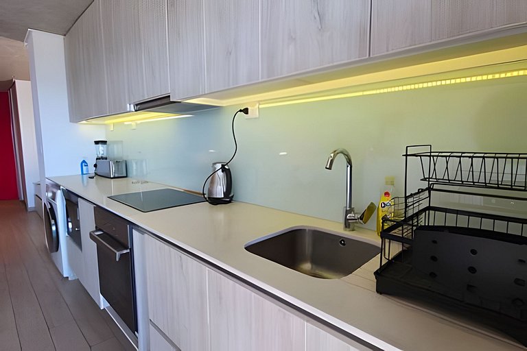 Incrível apartamento em Muelle Barón, Valparaíso.