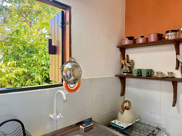 Casa tropical em Tibau do Sul.