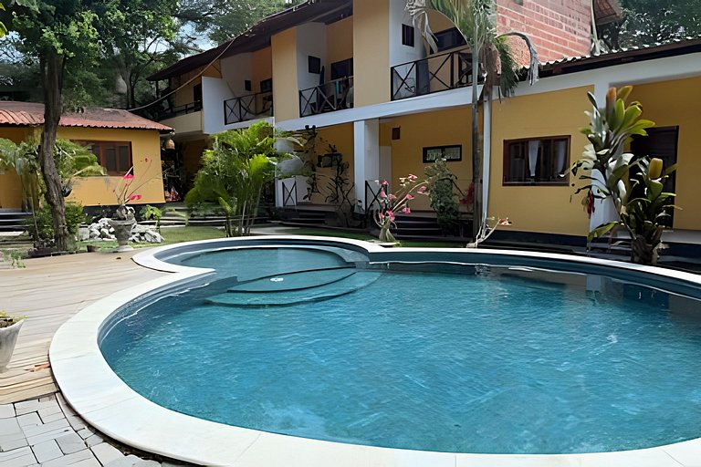 Posada con piscina en Pipa.