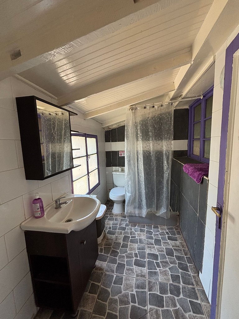 Cabaña con piscina, San Alfonso.