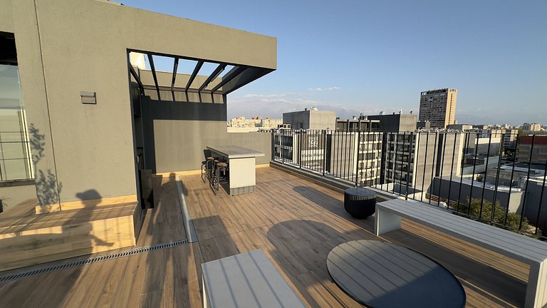 Incrível apartamento com excelente conectividade, Santiago C