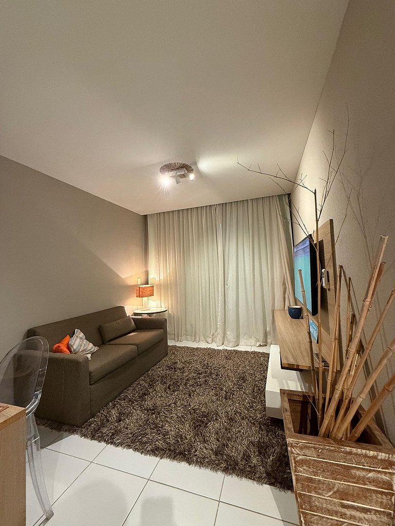 Apartment with incredible pools, Barra de São Miguel.