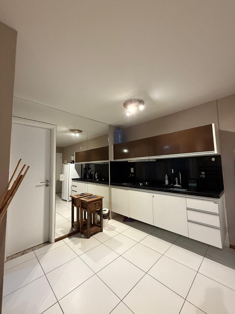 Apartamento con increíbles piscinas, Barra de São Miguel.