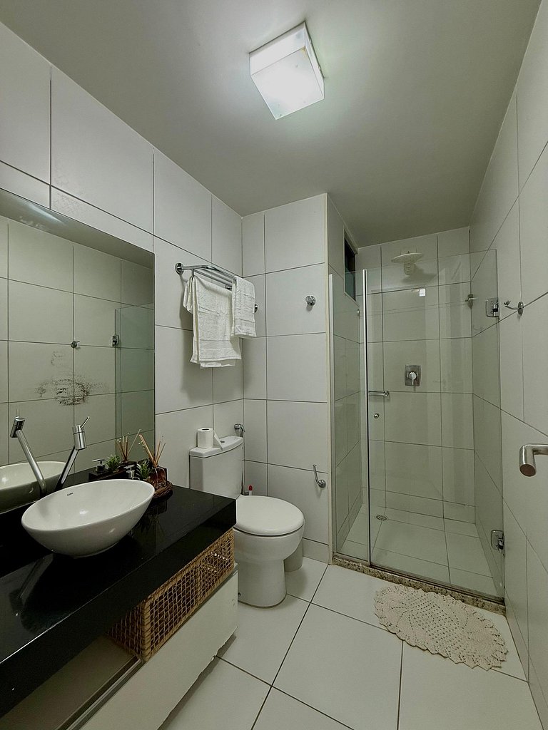 Apartamento com piscinas incríveis, Barra de São Miguel.