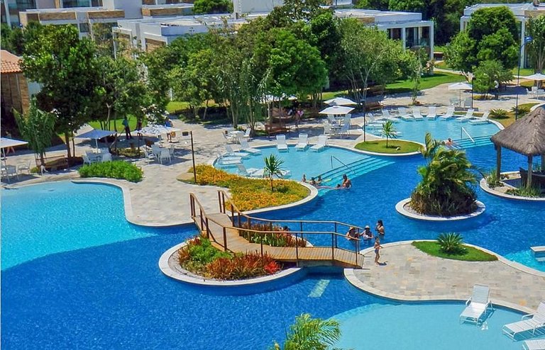 Apartment with incredible pools, Barra de São Miguel.
