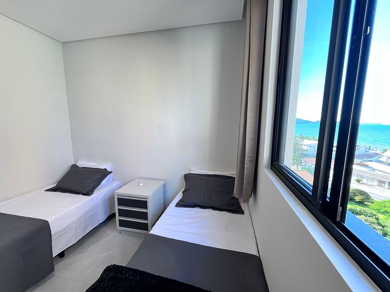 Vista incrível para o mar | 2 Quartos | Porto Belo