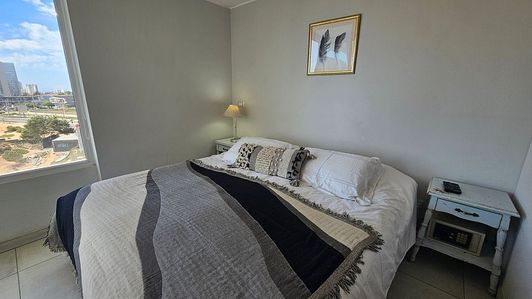 Apartamento com vista para o mar, a passos das Dunas de Conc