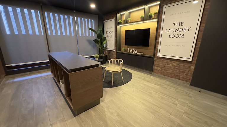 Maravilhoso apartamento a poucos passos do metrô, Ñuñoa.