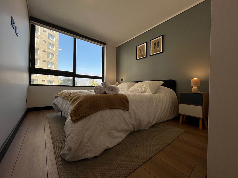 Apartamento a minutos do metrô Irarrázaval, Ñuñoa.